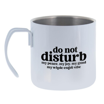 Do not disturb, Mug Stainless steel double wall 400ml