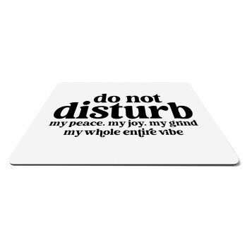 Do not disturb, Mousepad rect 27x19cm