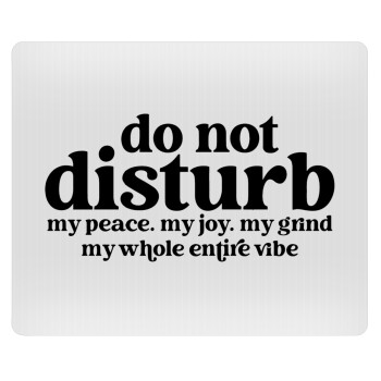 Do not disturb, Mousepad rect 23x19cm