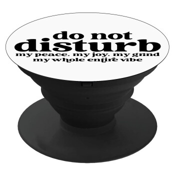 Do not disturb, Phone Holders Stand  Black Hand-held Mobile Phone Holder
