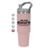 Pink color, 890ml (30oz) stainless Steel Tumbler with Handle