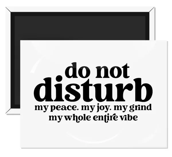 Do not disturb — 1