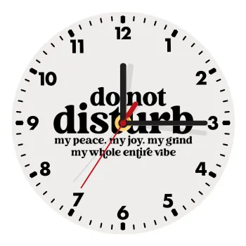 Do not disturb, Ρολόι τοίχου ξύλινο (20cm)