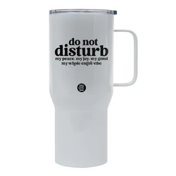 Do not disturb, Tumbler με καπάκι, διπλού τοιχώματος (θερμό) 750L