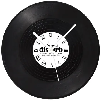 Do not disturb, Ρολόι τοίχου Βινύλιο (30cm)