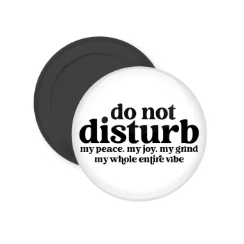 Do not disturb, Μαγνητάκι ψυγείου στρογγυλό διάστασης 5cm