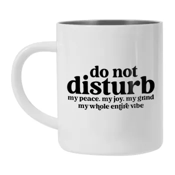 Do not disturb, Κούπα Ανοξείδωτη διπλού τοιχώματος 300ml