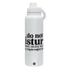 1L Stainless Steel Thermal Bottle with Phone Holder & Double Wall Insulation