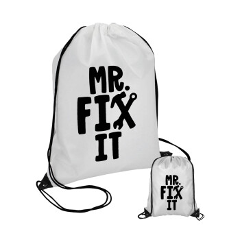 Mr fix it, Τσάντα πουγκί με μαύρα κορδόνια (1 τεμάχιο)
