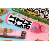 Easter candle, Childrens hot water bottle, stainless steel, with safety straw, PINK (500ml)