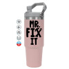Pink color, 890ml (30oz) stainless Steel Tumbler with Handle