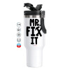 Mega Stainless steel Tumbler with lid, double wall 1,2L