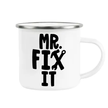 Mr fix it, Κούπα Μεταλλική εμαγιέ λευκη 360ml