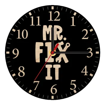 Mr fix it, Ρολόι τοίχου ξύλινο plywood (20cm)