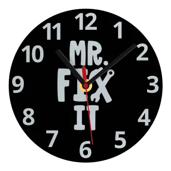 Mr fix it, Ρολόι τοίχου γυάλινο (20cm)