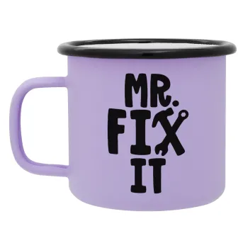 Mr fix it, Κούπα Μεταλλική εμαγιέ ΜΑΤ Light Pastel Purple 360ml