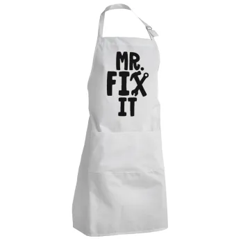 Mr fix it, Ποδιά Σεφ Ολόσωμη Ενήλικων (με ρυθμιστικά και 2 τσέπες)