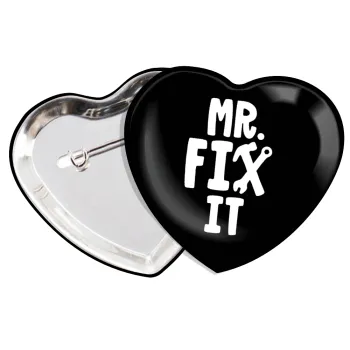 Mr fix it, Κονκάρδα παραμάνα καρδιά (57x52mm)