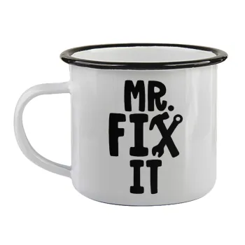 Mr fix it, Κούπα εμαγιέ με μαύρο χείλος 360ml