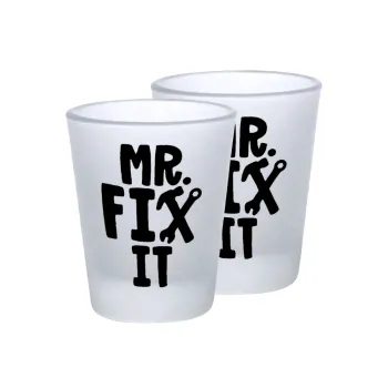 Mr fix it, Σφηνοπότηρα γυάλινα 45ml του πάγου (2 τεμάχια)