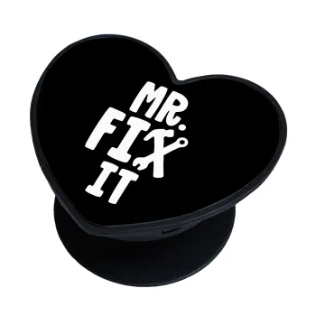 Mr fix it, Phone Holders Stand  καρδιά Μαύρο Βάση Στήριξης Κινητού στο Χέρι