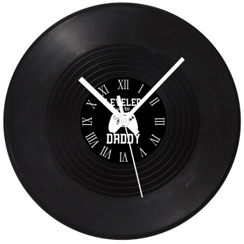 Leveled to Daddy, Ρολόι τοίχου Βινύλιο (30cm)