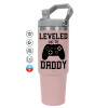 Pink color, 890ml (30oz) stainless Steel Tumbler with Handle