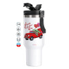Mega Stainless steel Tumbler with lid, double wall 1,2L