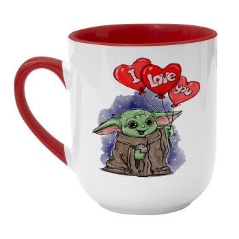 Yoda, i love you, Κούπα κεραμική tapered 260ml
