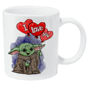 Yoda, i love you, Κούπα Giga, κεραμική, 590ml