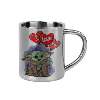 Yoda, i love you, Κούπα Ανοξείδωτη διπλού τοιχώματος 300ml