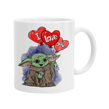 Yoda, i love you, Κούπα, κεραμική, 330ml (1 τεμάχιο)