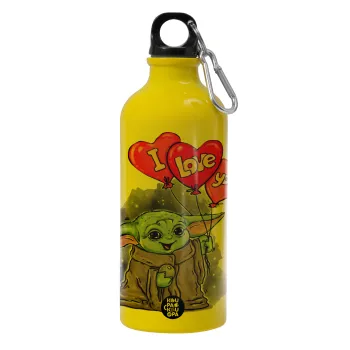Yoda, i love you, Παγούρι νερού 600ml
