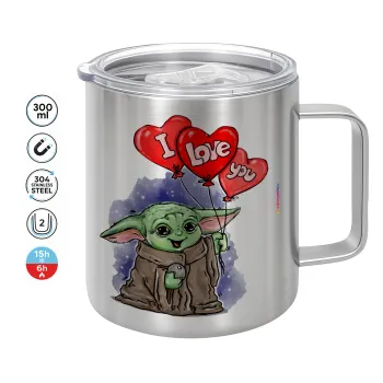 Yoda, i love you, Κούπα Ανοξείδωτη διπλού τοιχώματος 300ml