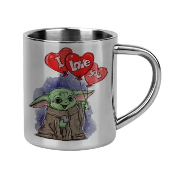 Yoda, i love you, Κούπα Ανοξείδωτη διπλού τοιχώματος 300ml