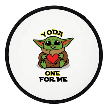 Yoda, one for me , Βεντάλια υφασμάτινη αναδιπλούμενη με θήκη (20cm)