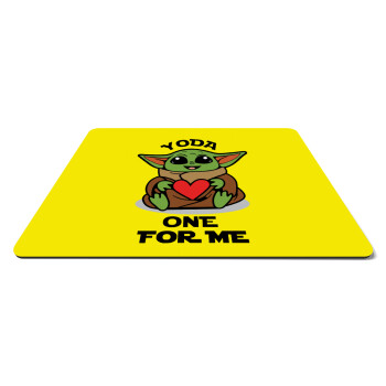 Yoda, one for me , Mousepad rect 27x19cm