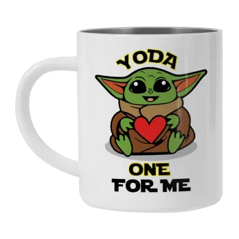 Yoda, one for me , Mug Stainless steel double wall 300ml