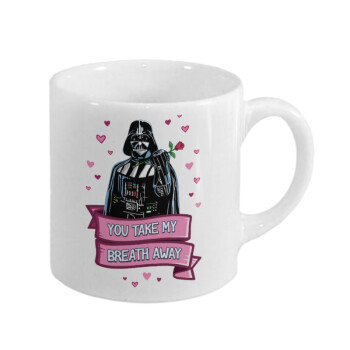Darth Vader, you take my breath away, Κουπάκι κεραμικό, για espresso 150ml
