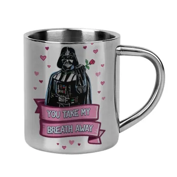 Darth Vader, you take my breath away, Κούπα Ανοξείδωτη διπλού τοιχώματος 300ml