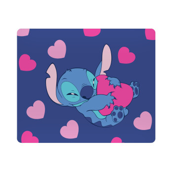 Lilo & Stitch hugs and hearts, Mousepad rect 23x19cm