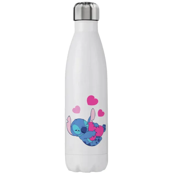Lilo & Stitch hugs and hearts — Stainless steel, double-walled, 750ml