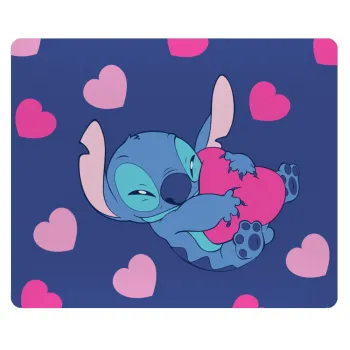 Lilo & Stitch hugs and hearts, Mousepad rect 23x19cm