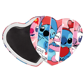 Lilo & Stitch Love, Μαγνητάκι καρδιά (57x52mm)