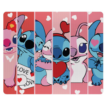 Lilo & Stitch Love, Mousepad rect 23x19cm