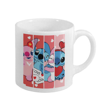Lilo & Stitch Love, Κουπάκι κεραμικό, για espresso 150ml