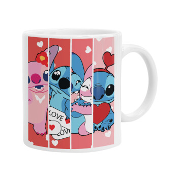Lilo & Stitch Love, Κούπα, κεραμική, 330ml (1 τεμάχιο)
