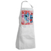 Adult Chef Apron (with sliders and 2 pockets)