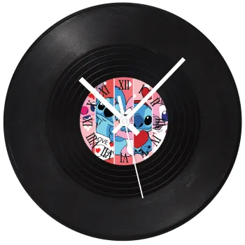 Lilo & Stitch Love, Ρολόι τοίχου Βινύλιο (30cm)