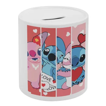 Lilo & Stitch Love, Κουμπαράς πορσελάνης με τάπα